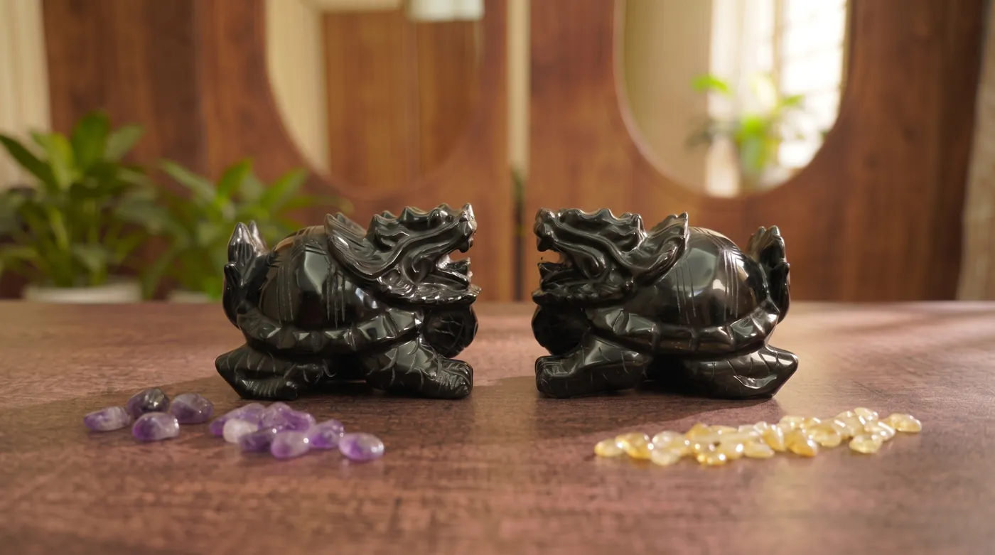 貔貅(黑曜石)
