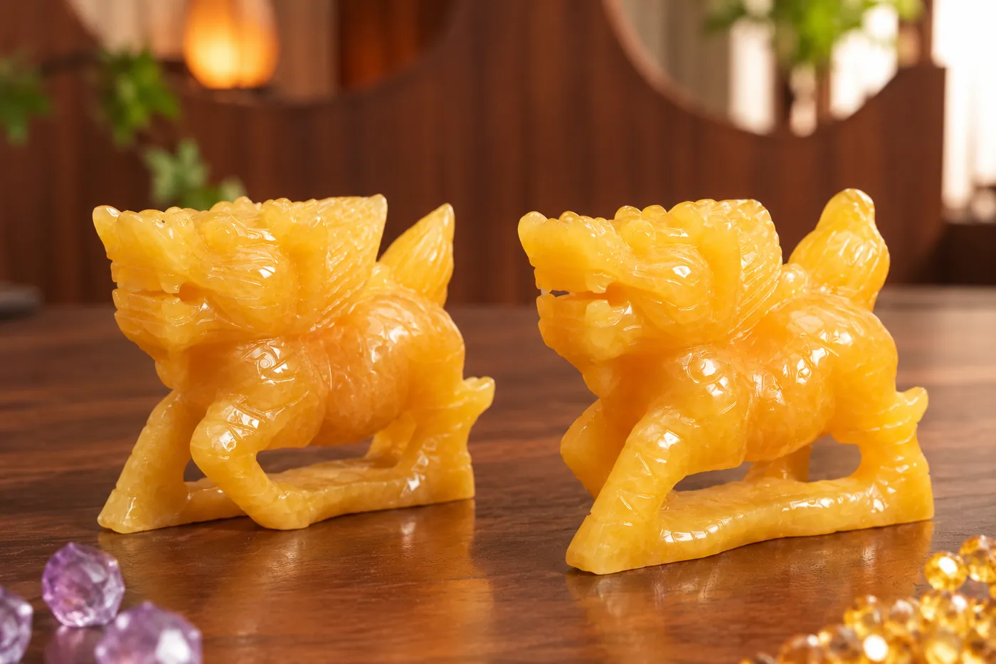 麒麟（黄玉）